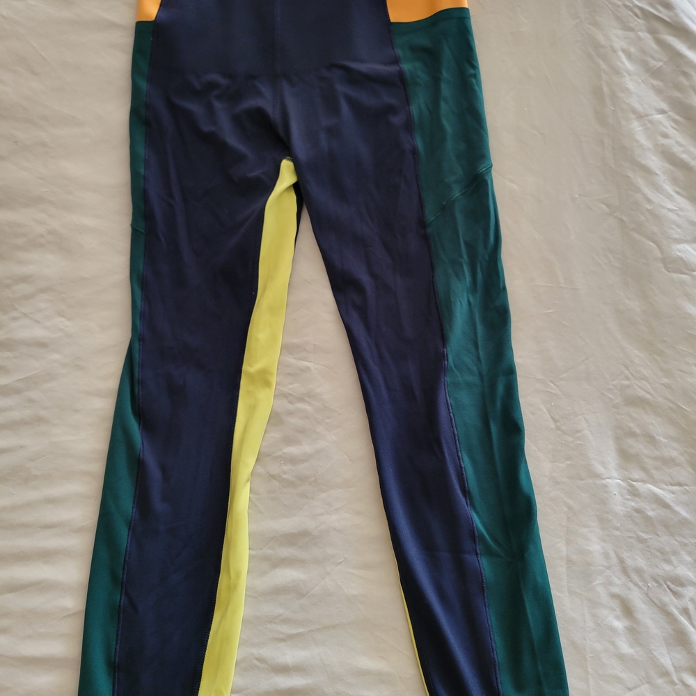 Sweaty Betty Power Leggings in Black and Orange